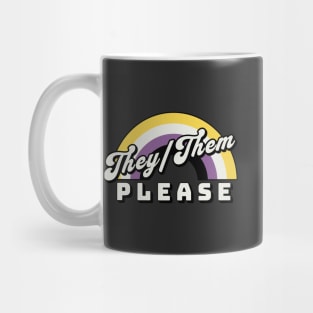 They/Them Please Mug